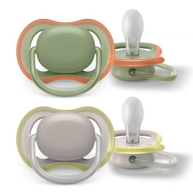 Изображение товара Пустышка Philips Avent Ultra Air с футляром 6-18 мес. №2 SCF085/20