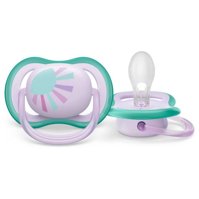 Изображение товара Авент пустышка Ультра Эйр с футляром 0-6мес. №1 SCF086/04