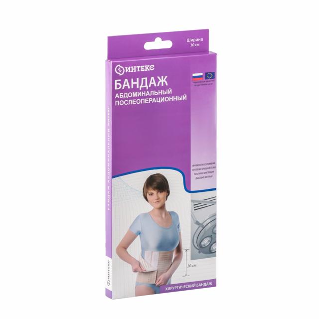 Изображение товара Интекс бандаж абдом. послеоперационный №4