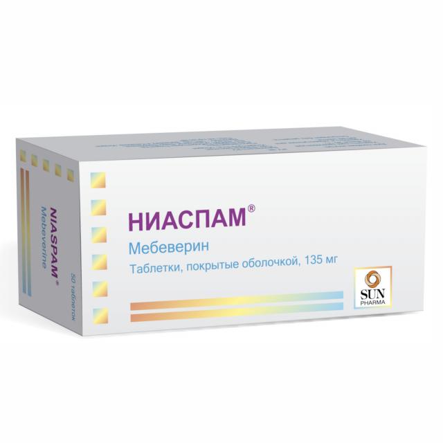 Изображение товара Ниаспам таблетки покрытые оболочкой 135мг №50