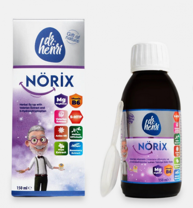 Изображение товара Биологически активная добавка Др. Генри Норикс сироп 150 мл для нервной системы