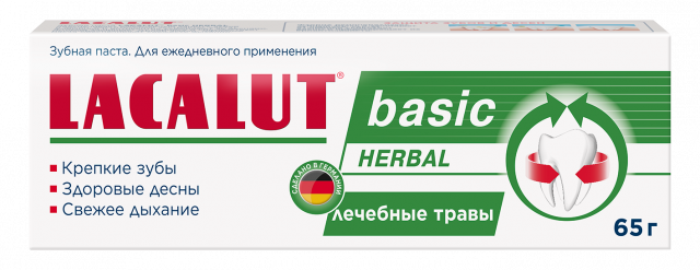 Изображение товара Лакалют зубная паста Бейсик Хербал 65г