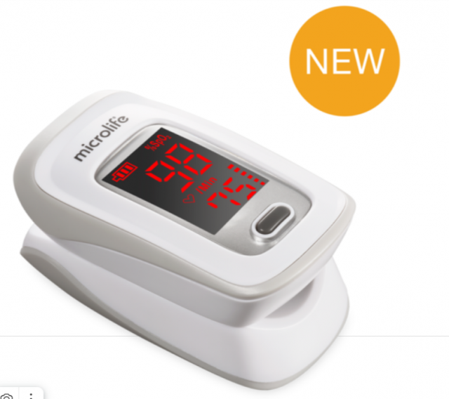 Изображение товара Портативный пульсоксиметр Microlife OXY-200 с светодиодным дисплеем