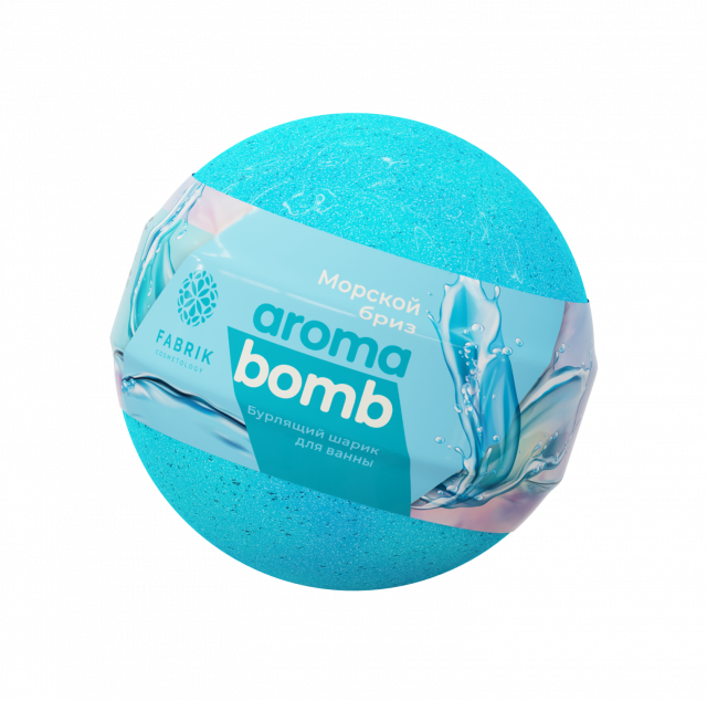 Изображение товара Фабрик Косметолоджи шарик для ванны Моно Морской бриз 120г