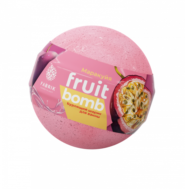 Изображение товара Фабрик Косметолоджи шарик для ванны Моно Маракуйя 120г