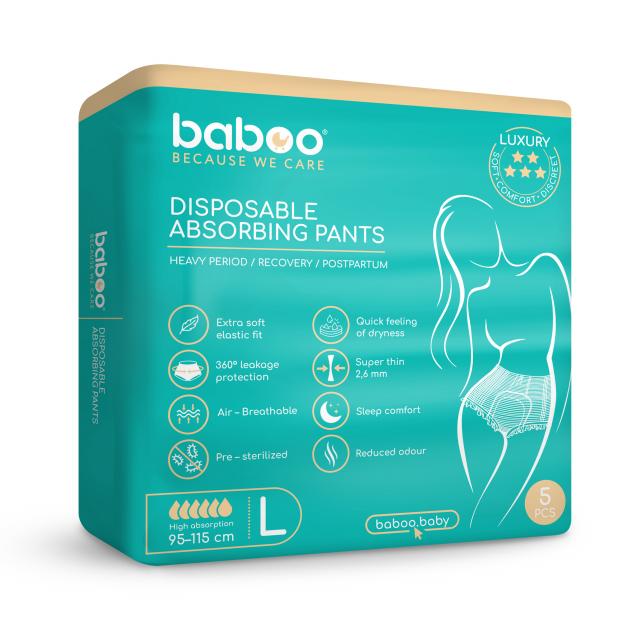Изображение товара Бабу Фо Мамс трусы послеродовые р. L №5