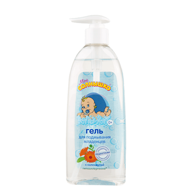 Изображение товара Мое солнышко гель для подмывания младенцев календулы 400 мл гипоаллергенный