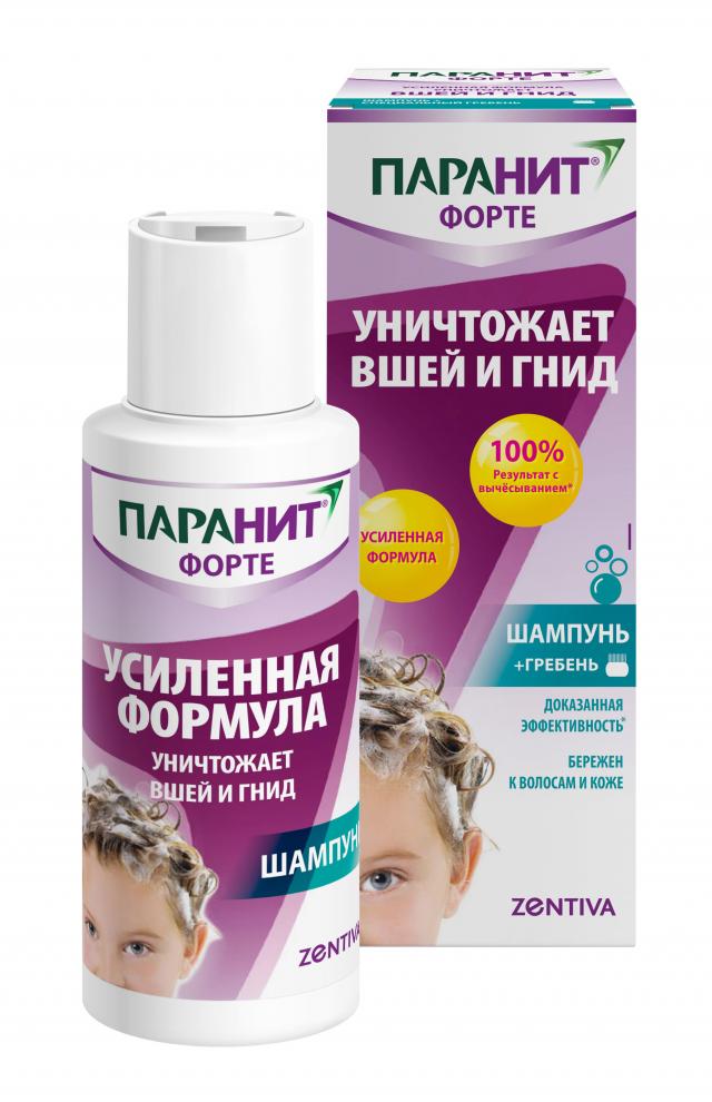 Изображение товара Паранит Форте усиленная формула шампунь 100мл