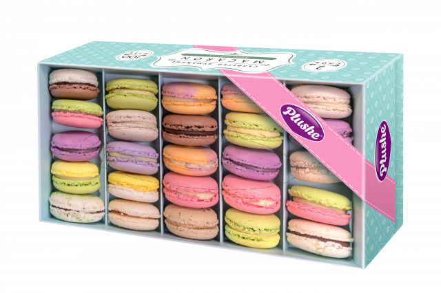 Изображение товара Плаш бумажные салфетки Plushe 100л, 2 сл, Ассорти