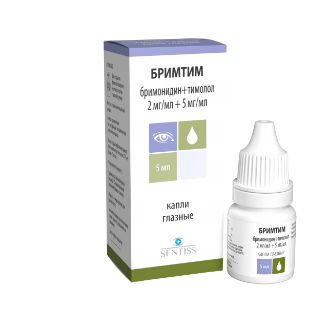Изображение товара Бримтим капли глазные 5мл