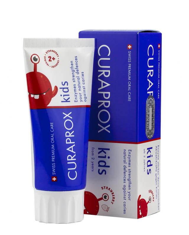 Изображение товара Курапрокс зубная паста Кидс клубника 2+ 60мл