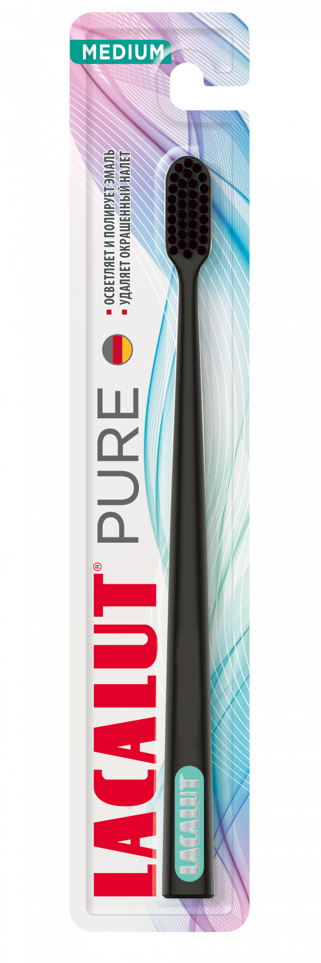 Изображение товара Лакалют зубная щетка Пюр медиум