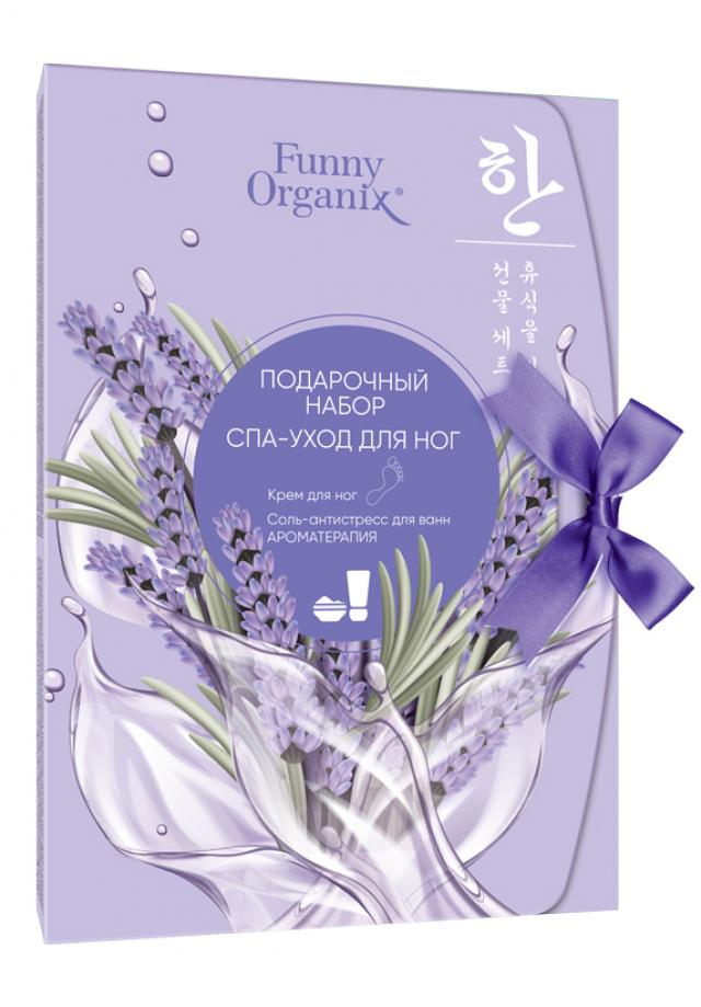 Изображение товара Фанни Органикс СПА-уход набор крем д/ног ультрапитательный 30мл+соль для ванн Ароматерапия 250г