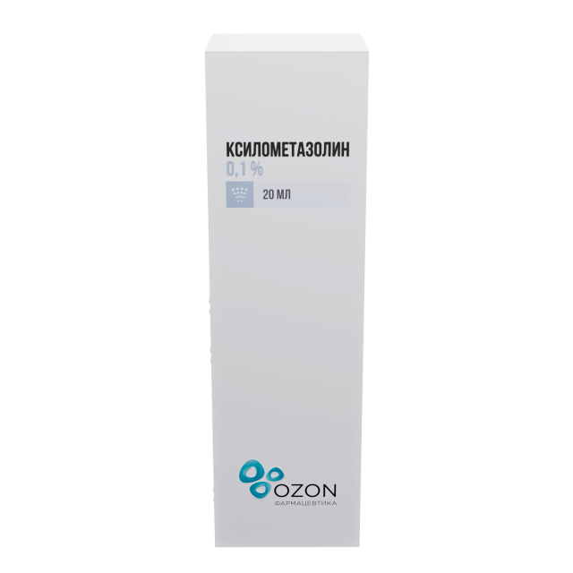Изображение товара Ксилометазолин Озон спрей назальный 0,1% 20мл с эвкалиптом