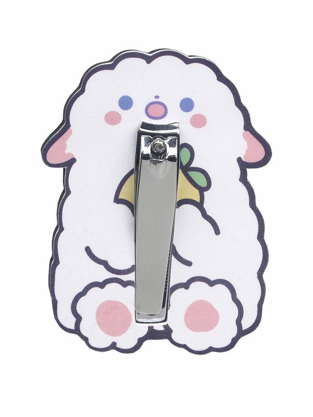 Изображение товара Соломея набор для маникюра Овечка кусачки+двухсторонняя пилка 180/3000