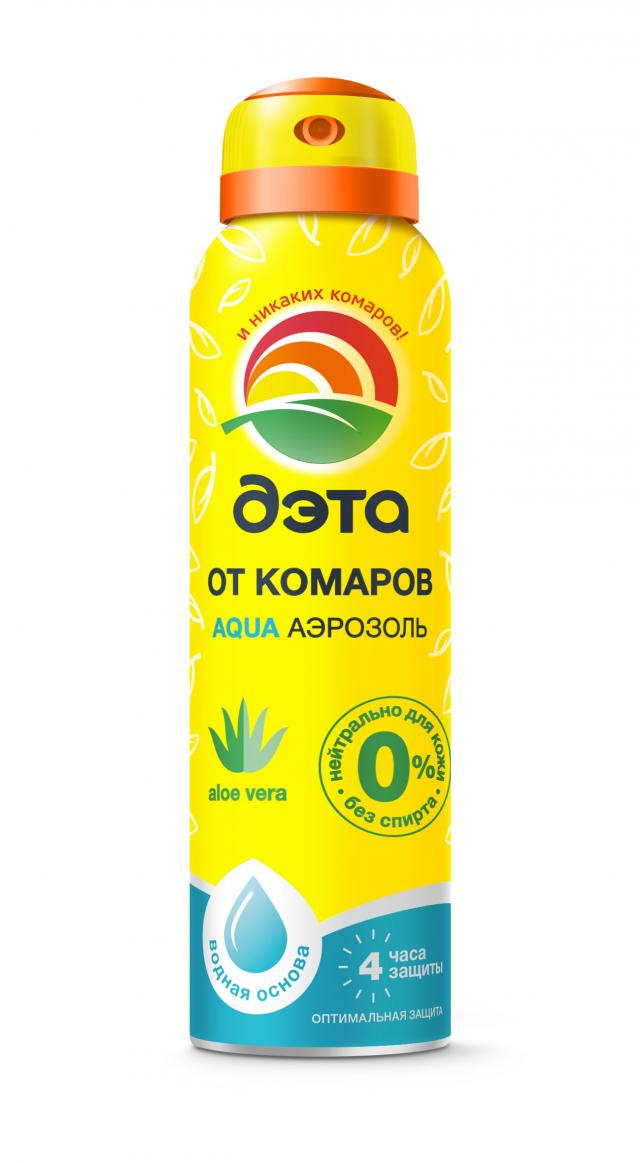 Изображение товара Дэта Аква аэрозоль от комаров 4часа 150мл