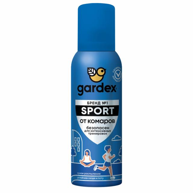 Изображение товара Гардекс Спорт аэрозоль от комаров 100 мл для защиты при спорте
