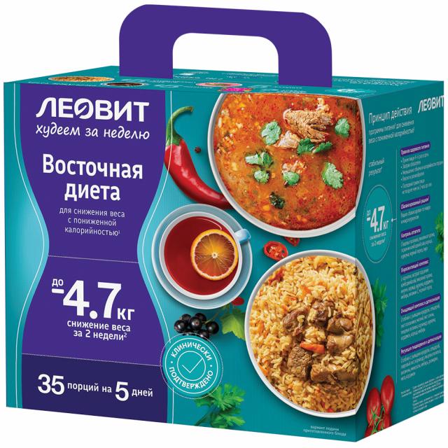 Изображение товара Худеем за неделю программа питания Восточная диета