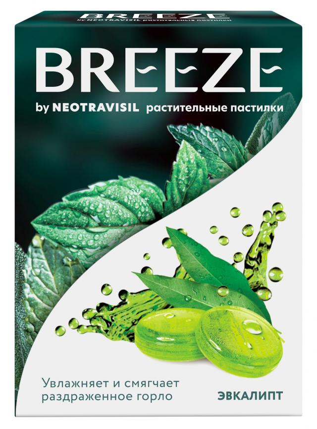 Изображение товара Неотрависил Бриз пастилки Эвкалипт №12