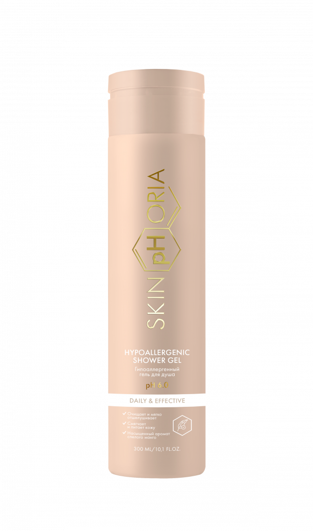 Изображение товара Гипоаллергенный гель для душа Hypoallergenic Shower Gel 300 мл для чувствительной кожи