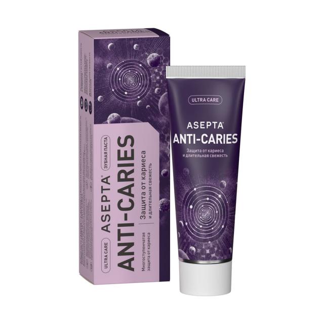 Изображение товара Зубная паста ASEPTA Защита от кариеса и свежести 75мл комплексное действие