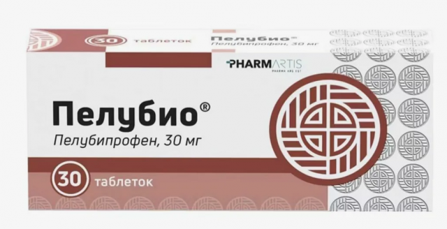 Изображение товара Пелубио таблетки 30мг №30