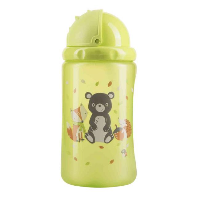 Изображение товара Курносики поильник-непроливайка с трубочкой Лесные звери 400мл 17127