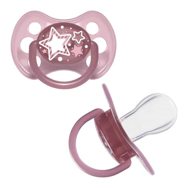 Изображение товара Пустышка силикон каплевидная для детей от 6 месяцев Курносики 13051