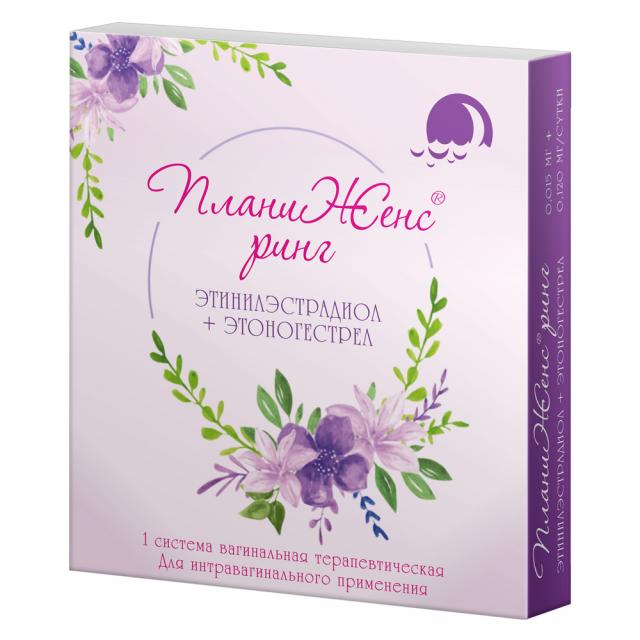 Изображение товара Контрацептивное вагинальное кольцо ПланиЖенс Ринг №1 низкодозированное для женщин