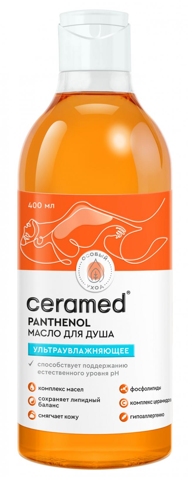 Изображение товара Церамед цера-масло для душа ультраувлажняющее 400мл