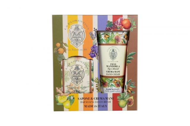 Изображение товара Набор Инжир и Миндаль для рук Крем и Мыло La Florentina 75мл+106г