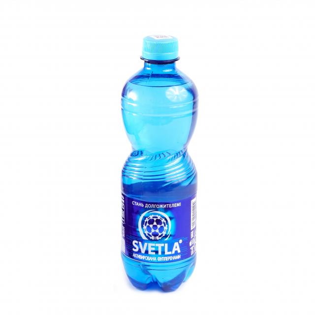 Изображение товара Минеральная вода Светла Рус негазированная 0,5л активирована фуллеренами