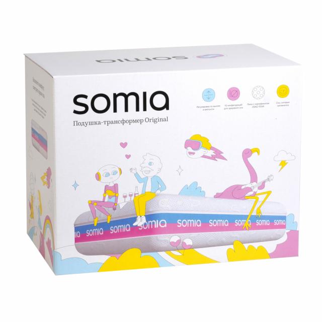 Изображение товара Бьюти Слип подушка трансформер Сомиа Оригинал для взрослых арт.2020