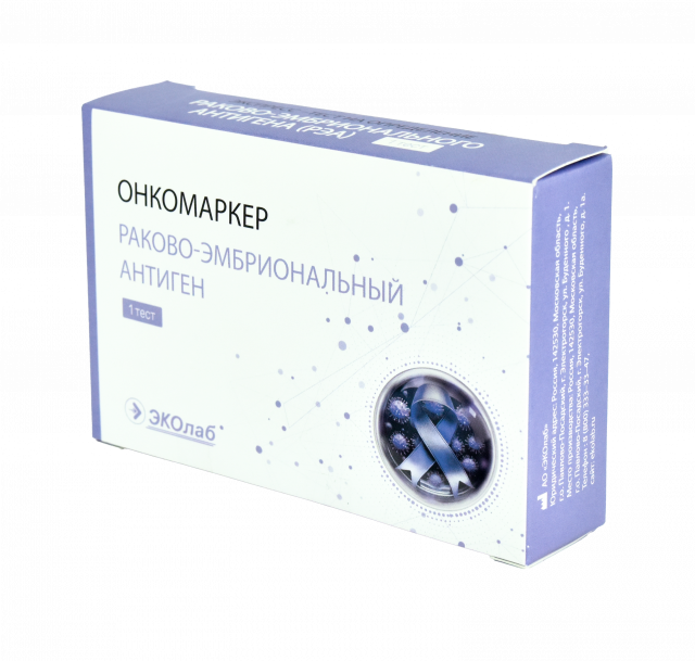 Изображение товара Эколаб экспресс-тест ИХА-РЭА для определения раково-эмбрионального антигена