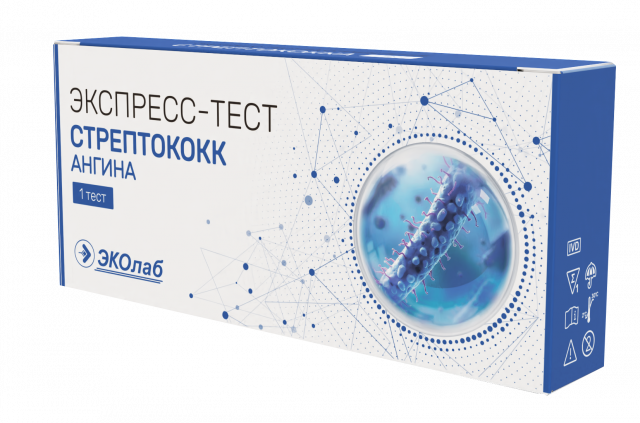 Изображение товара Эколаб экспресс-тест ИХА-СтрептоА