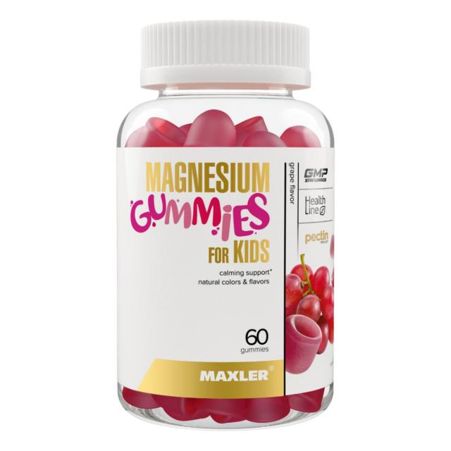 Изображение товара Макслер Магний Гаммиз пастилки жевательные для детей №60