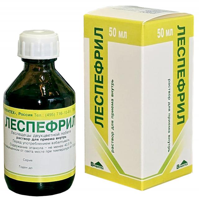 Изображение товара Леспефрил раствор для внутреннего применения 50мл