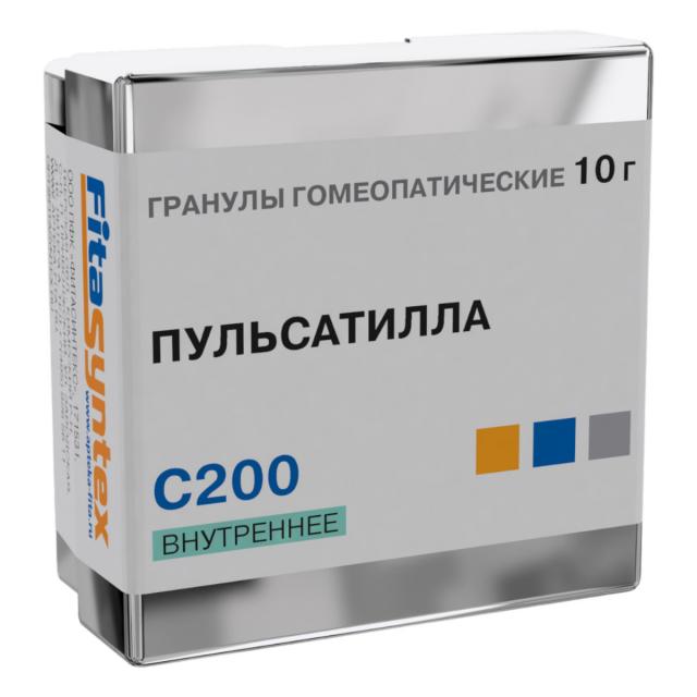 Изображение товара Пульсатилла пратензис (Пульсатилла) С-200 гранулы 10г Ф