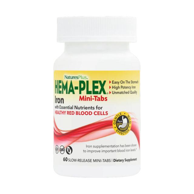 Изображение товара Биодобавка Хема-Плекс Железо мини-таблетки для поддержки здоровья и энергии 60 шт