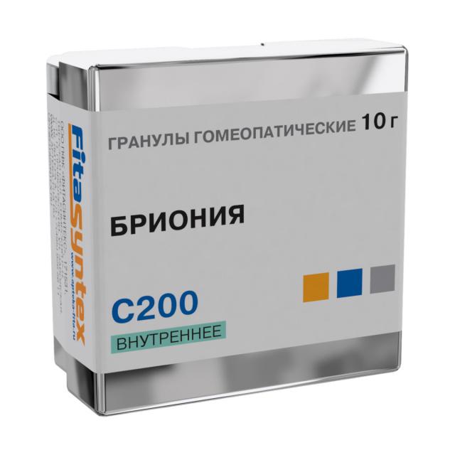 Изображение товара Бриония С-200 гранулы 10г Ф Изображение товара Бриония С-200 гранулы 10г Ф