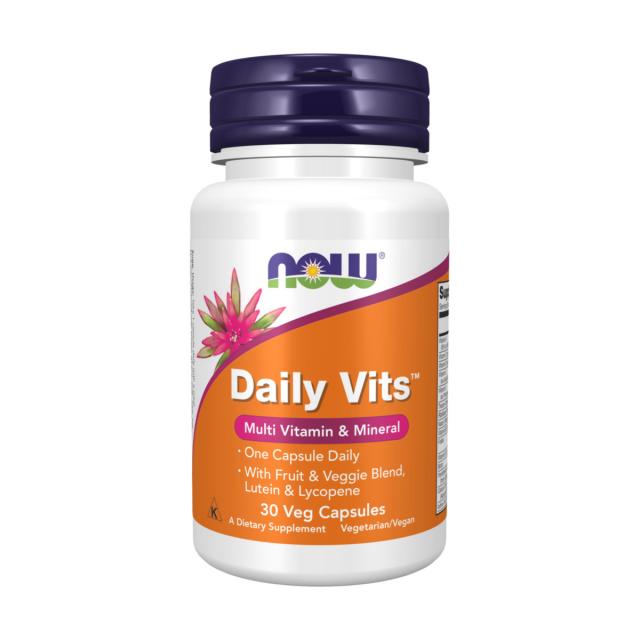 Изображение товара Нау Фудс Дейли Витс капсулы №30 с витаминами и минералами для здоровья