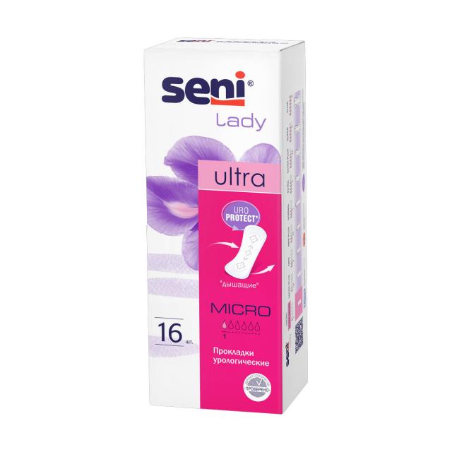 Изображение товара Сени Леди прокладки урологические Ультра Микро №16 для женщин
