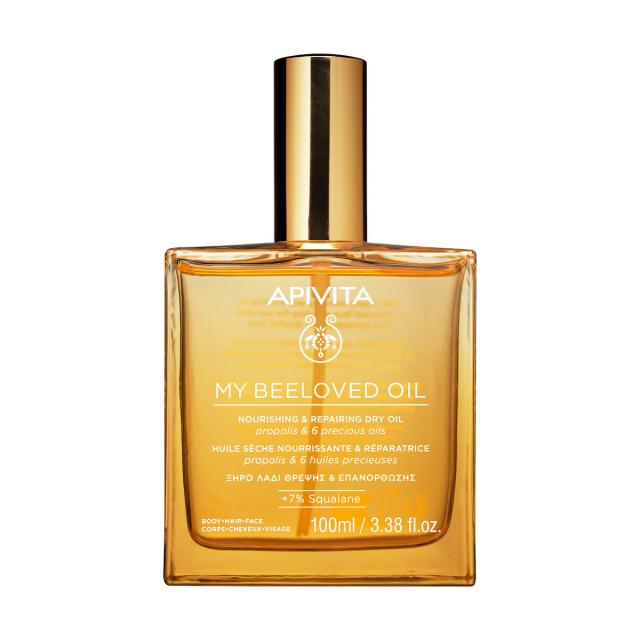 Изображение товара Апивита Мое любимое масло для тела сухое питательное восстанавливающее 100мл