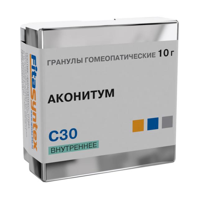 Изображение товара Аконитум Напеллус (Аконитум) С-30 гранулы 10г Ф
