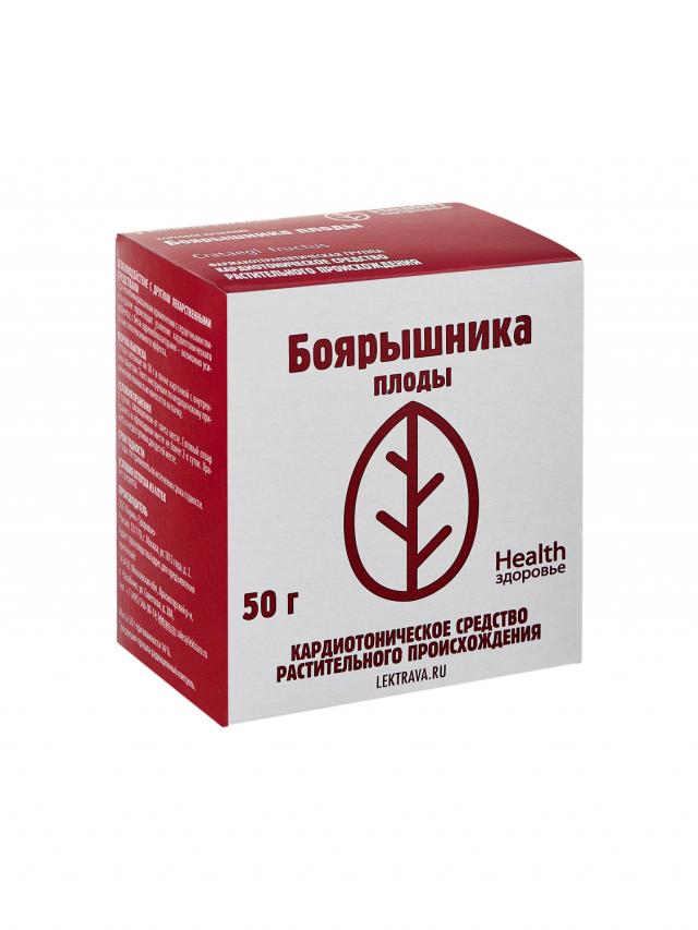 Изображение товара Боярышник плоды Здоровье 50г