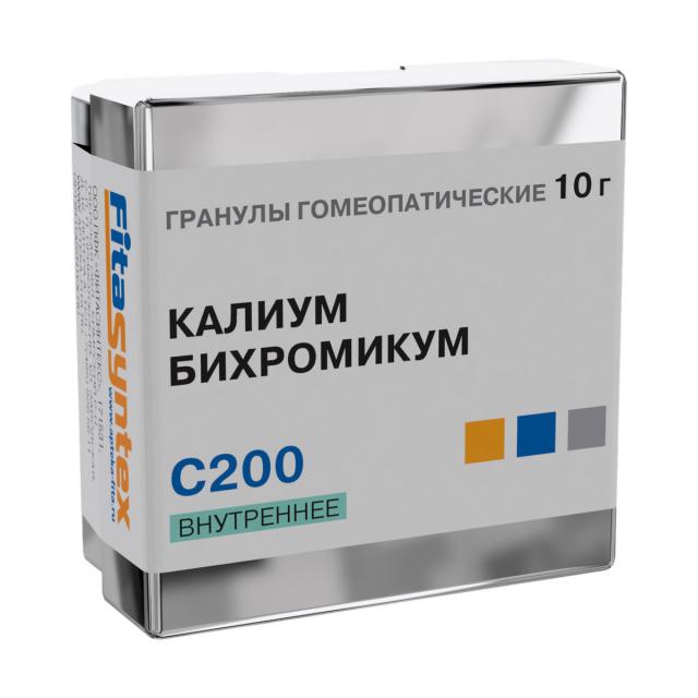 Изображение товара Калиум Бихромикум С-200 гранулы 10г Ф