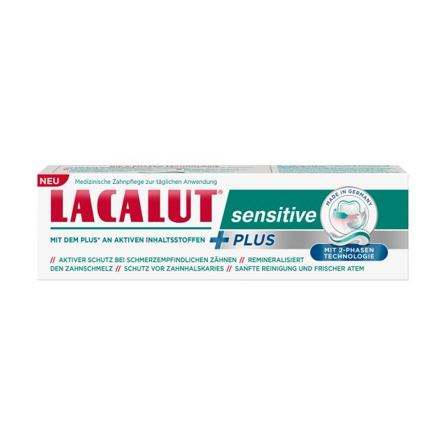 Изображение товара Лакалют зубная паста Сенситив Плюс 75мл