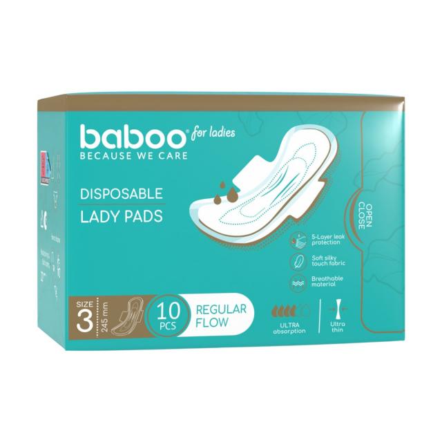 Изображение товара Бабу Фо Ледис прокладки гигиенические р.3 №10