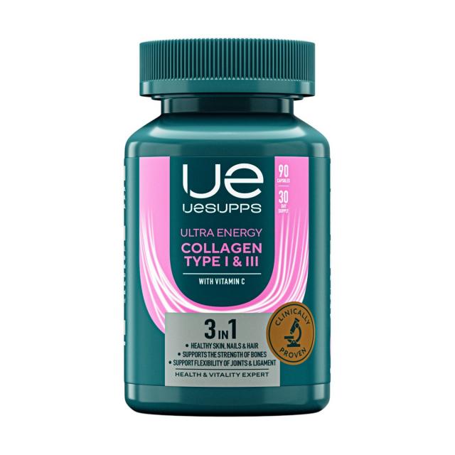 Изображение товара УЕСАППС Ультра Энерджи Коллаген I и III типа капсулы №90