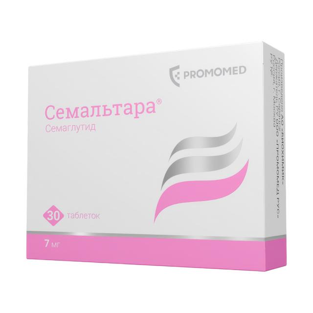Изображение товара Семальтара таблетки 7мг №30